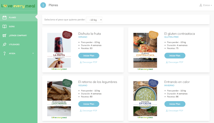 Love Every Meal app preview