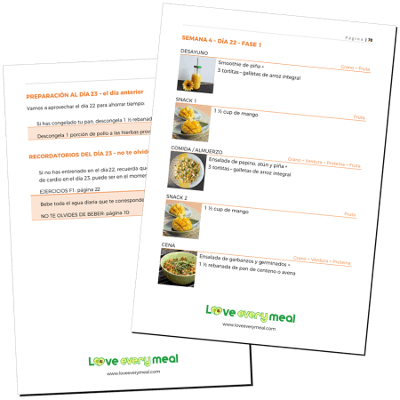 Love Every Meal plan preview